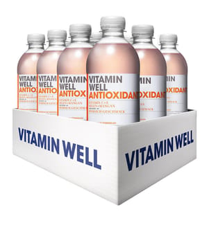 Vitamin Well Antioxidant Pfirsich - 12 x 50 cl