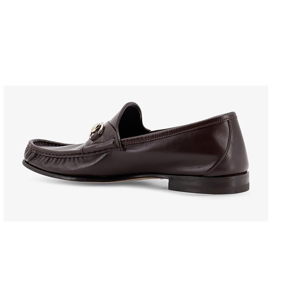 Mocassins en cuir Lugano - Marron