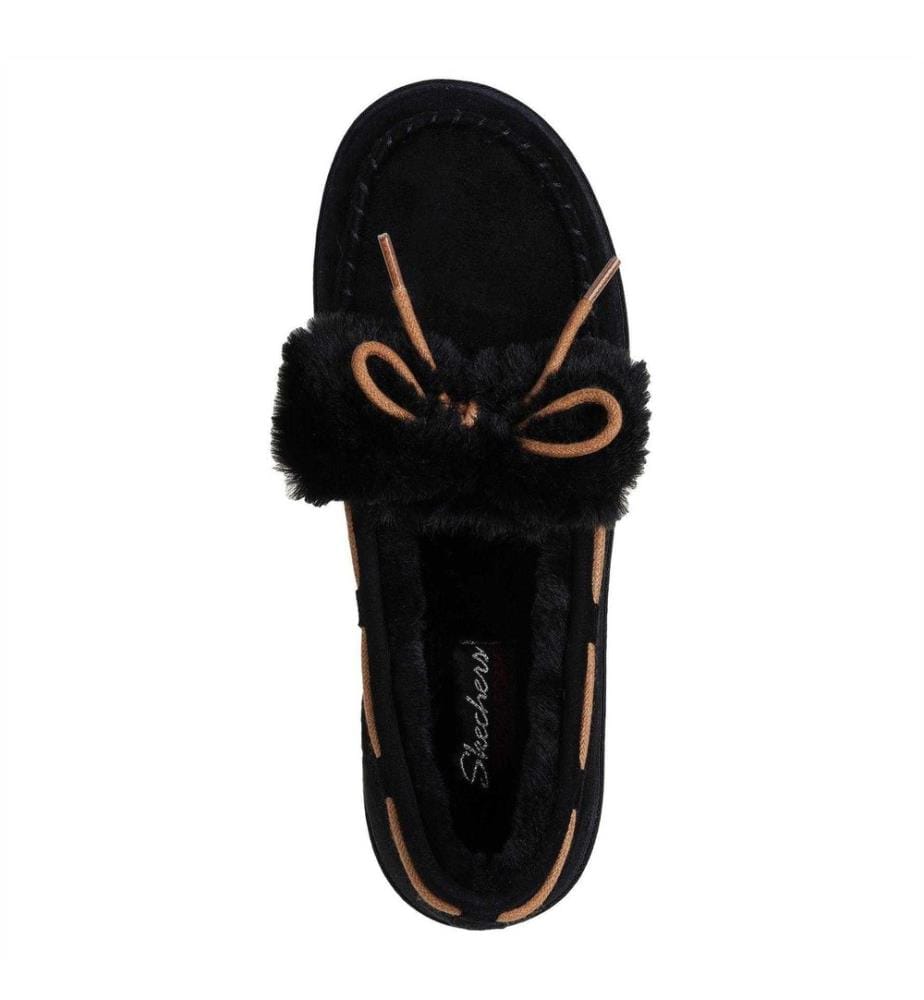 Skechers - Chaussons mocassins motif/style Noeud - Femme