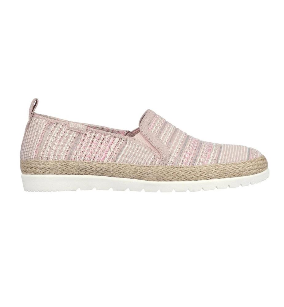 Skechers - "Twin Gore" Espadrillen für Damen, gewebter Stoff, Zum Anschlüpfen