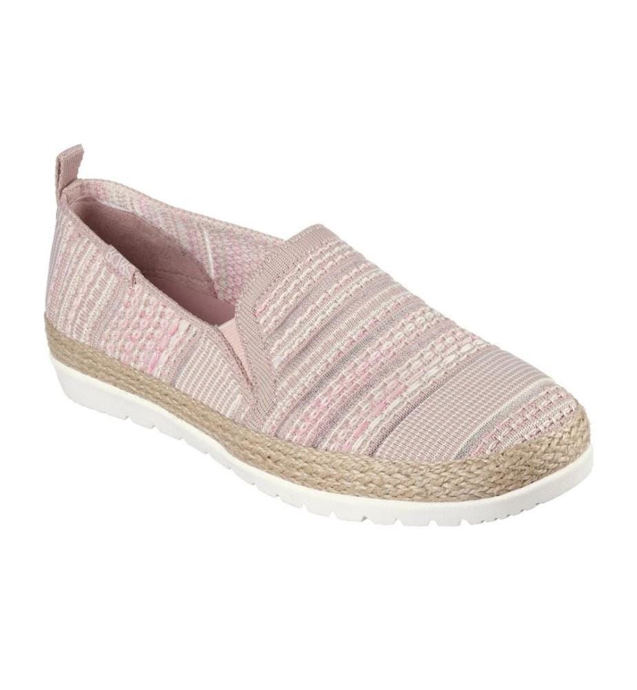 Skechers - "Twin Gore" Espadrillen für Damen, gewebter Stoff, Zum Anschlüpfen