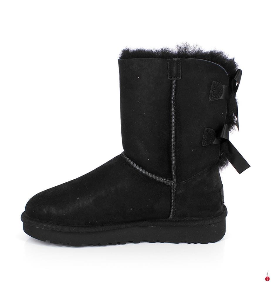 Lederstiefel Bailey Bow II - Schwarz