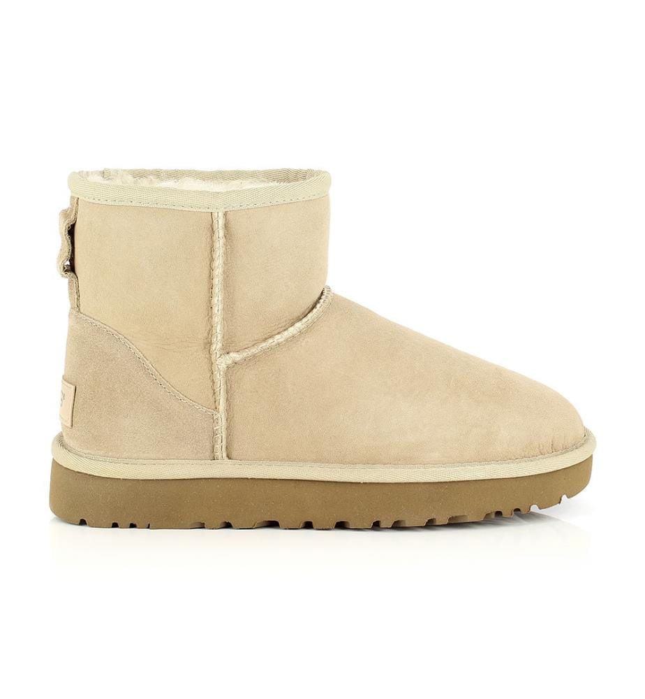 Schafsleder-Stiefel Classic Mini II - Hellbeige