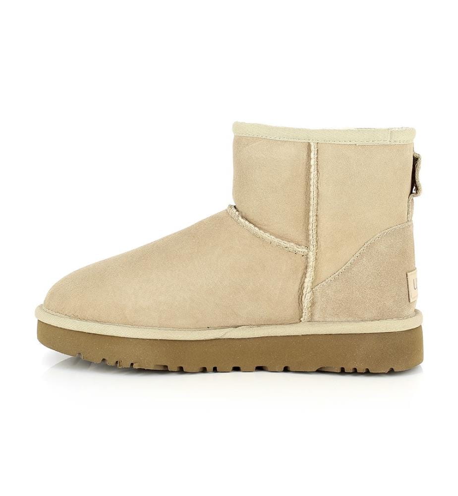 Schafsleder-Stiefel Classic Mini II - Hellbeige