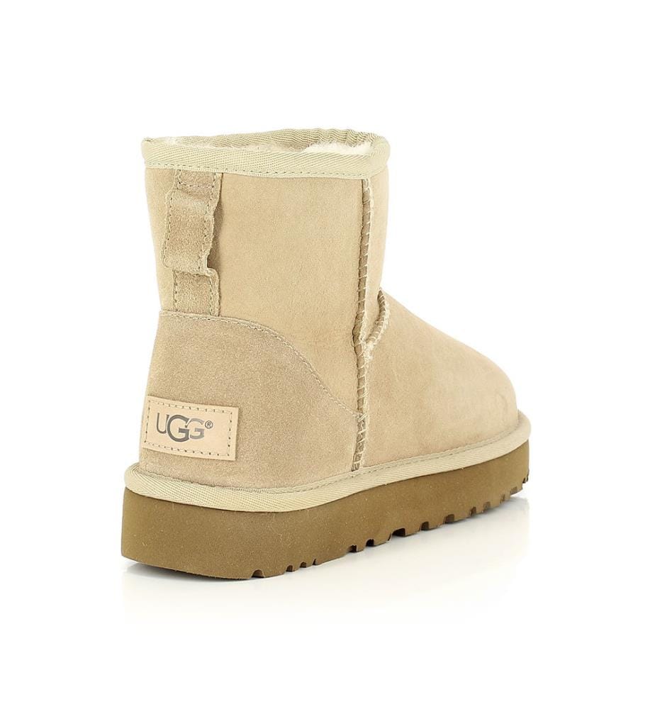 Schafsleder-Stiefel Classic Mini II - Hellbeige