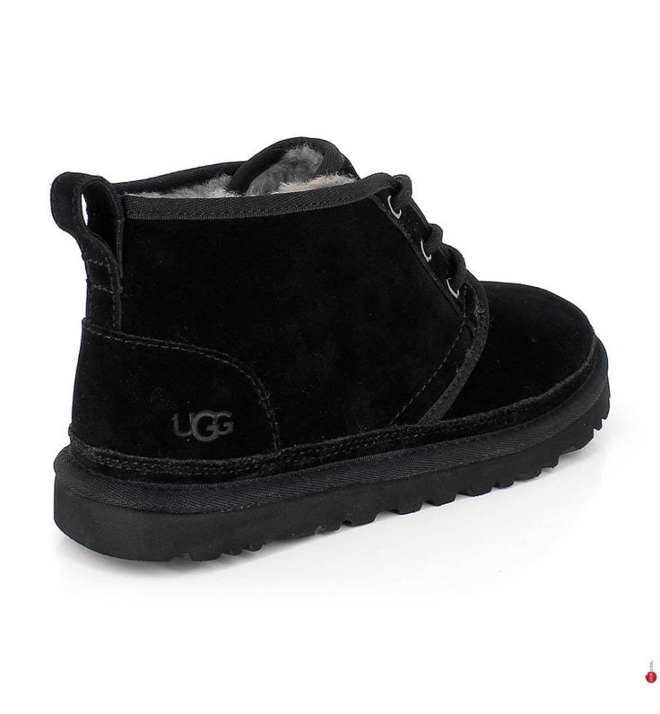 Leder-Stiefeletten M Neumel - Schwarz