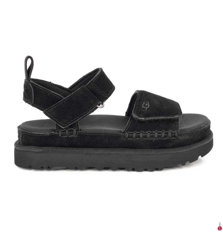 Plateau-Sandalen Goldenstar - Schwarz
