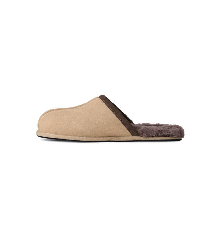Slipper mit Abrieb – Senfkorn & Melasse