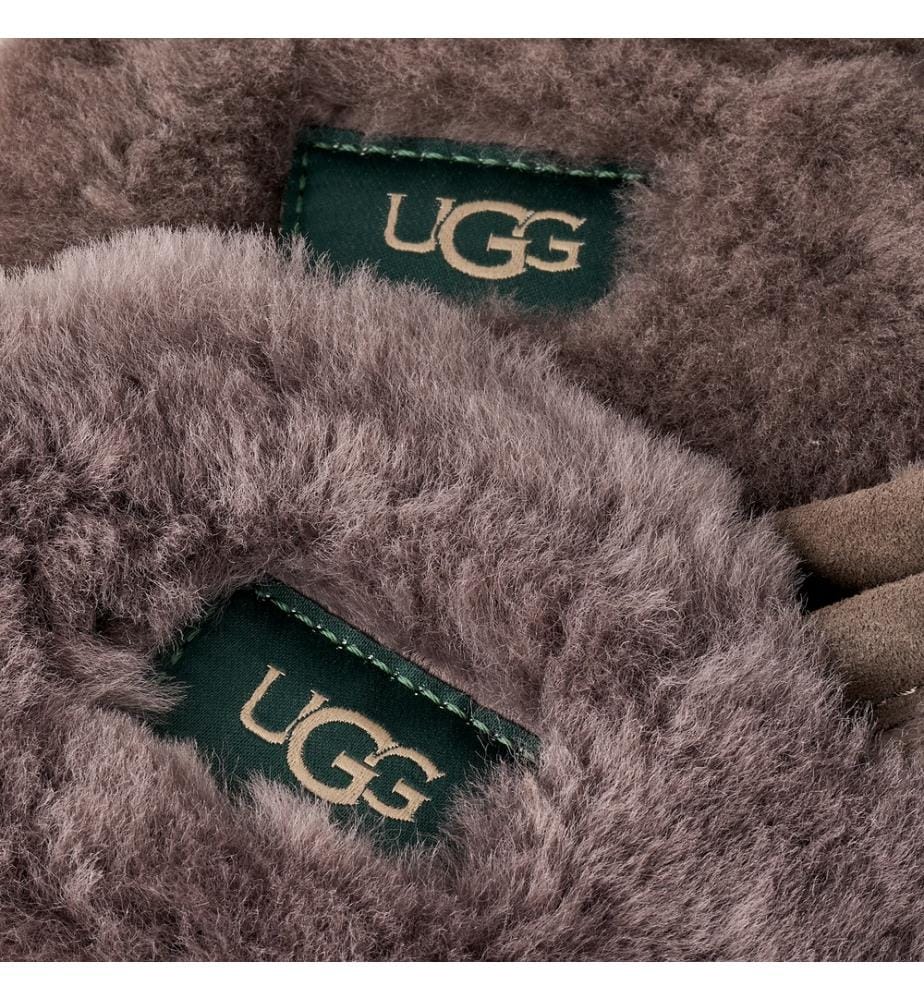 Slipper mit Abrieb – Senfkorn & Melasse