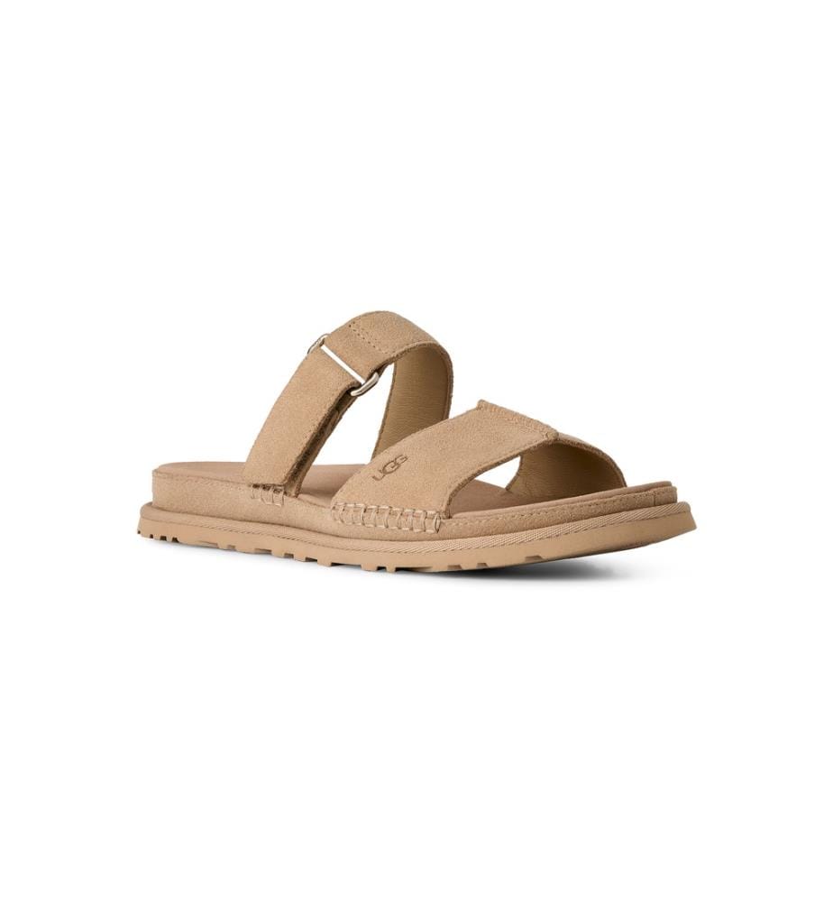 Goldengaze-Slide-Sandale – Senfkorn