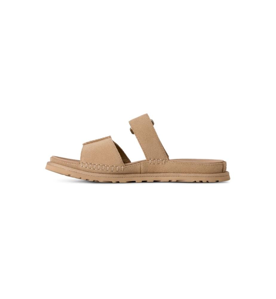 Goldengaze-Slide-Sandale – Senfkorn