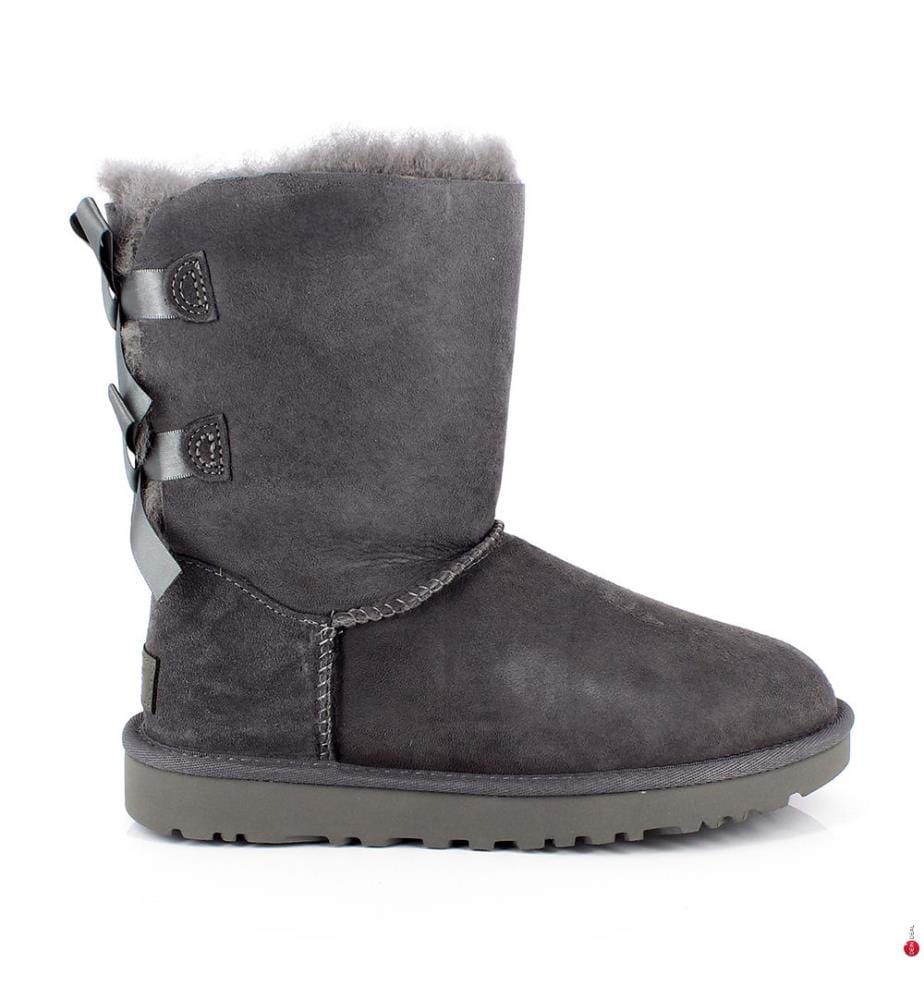 Lederstiefel Bailey Bow II - Grau