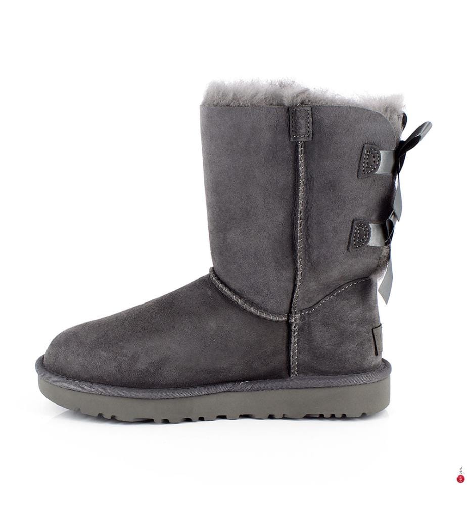 Lederstiefel Bailey Bow II - Grau