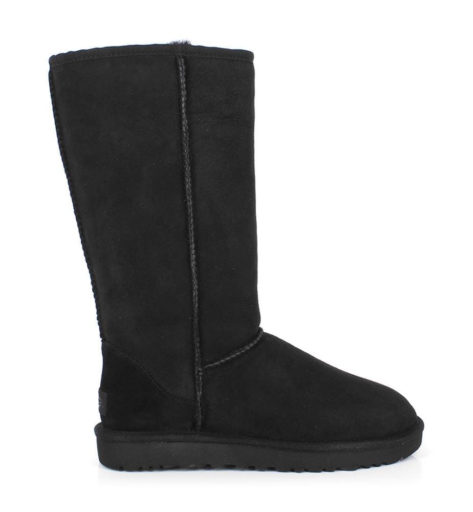 Lederstiefel Classic Tall II - Schwarz