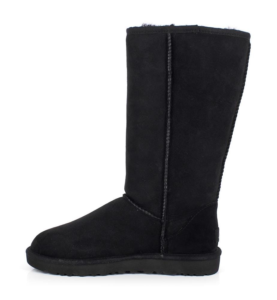 Lederstiefel Classic Tall II - Schwarz