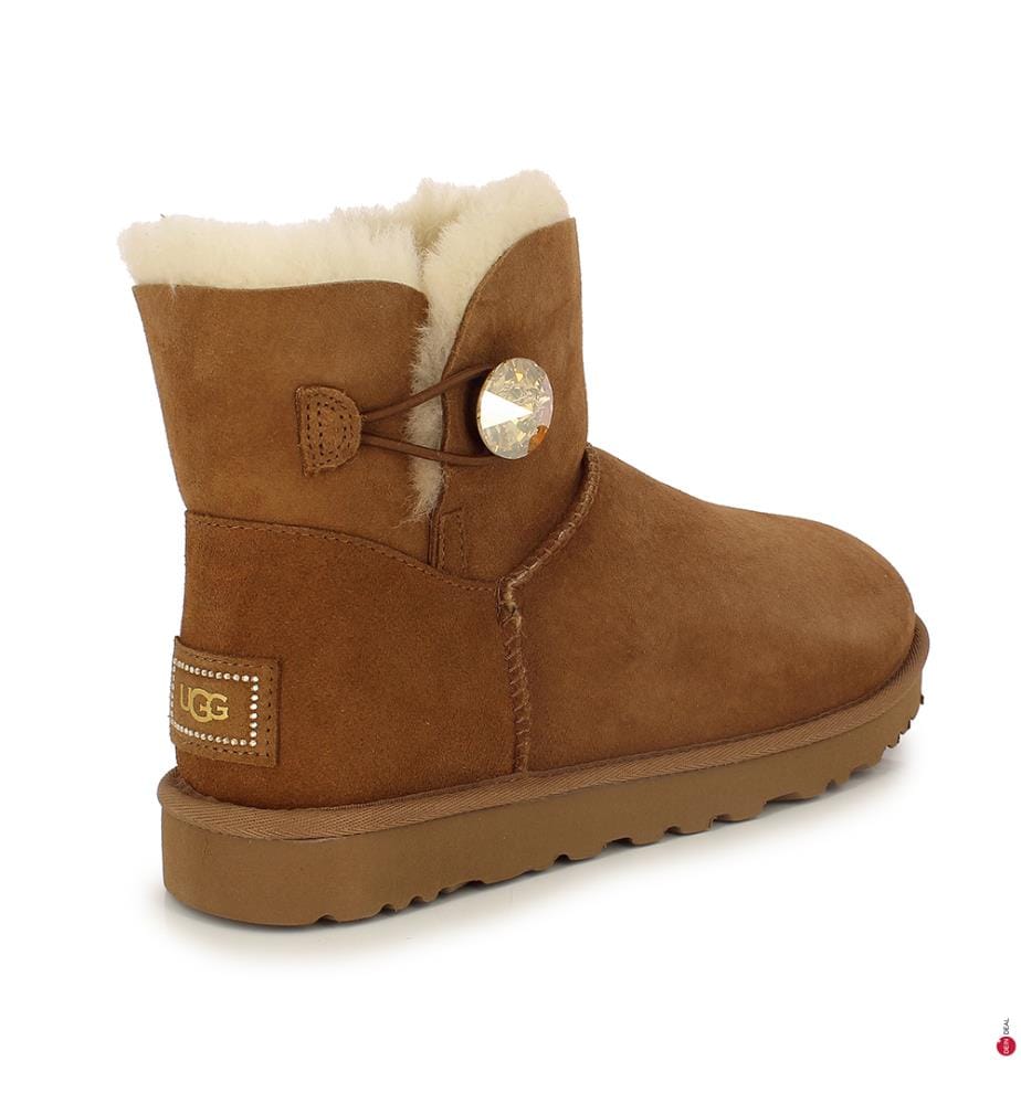 Stiefeletten Mini Bailey Button Bling - Hellbraun