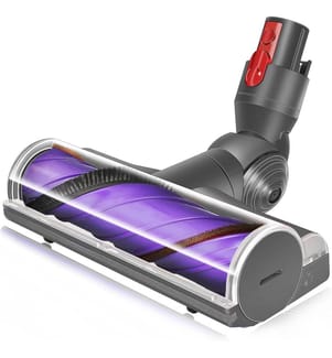 Motorbetriebene Bürste Kompatibel mit Dyson Staubsaugern (V10 V8 V11 V15 V7) - Grau