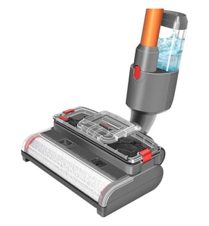 Nass- und Trockenschrubber Kompatibel mit Dyson Staubsaugern (V15 V11 V10 V8 V7 ) - Grau