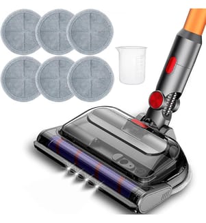 Powered Turbo Bürste Kompatibel mit Dyson Staubsaugern (V7 V8 V10 V11 V15) - Grau