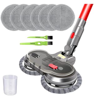 Powered Turbo Reinigungsbürste Kompatibel mit Dyson Staubsaugern (V7 V8 V10 V11 V15) - Grau