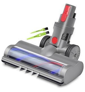 Rotierende Turbobürste Kompatibel mit Dyson Staubsaugern (V7 V8 V10 V11 V15) - Grau