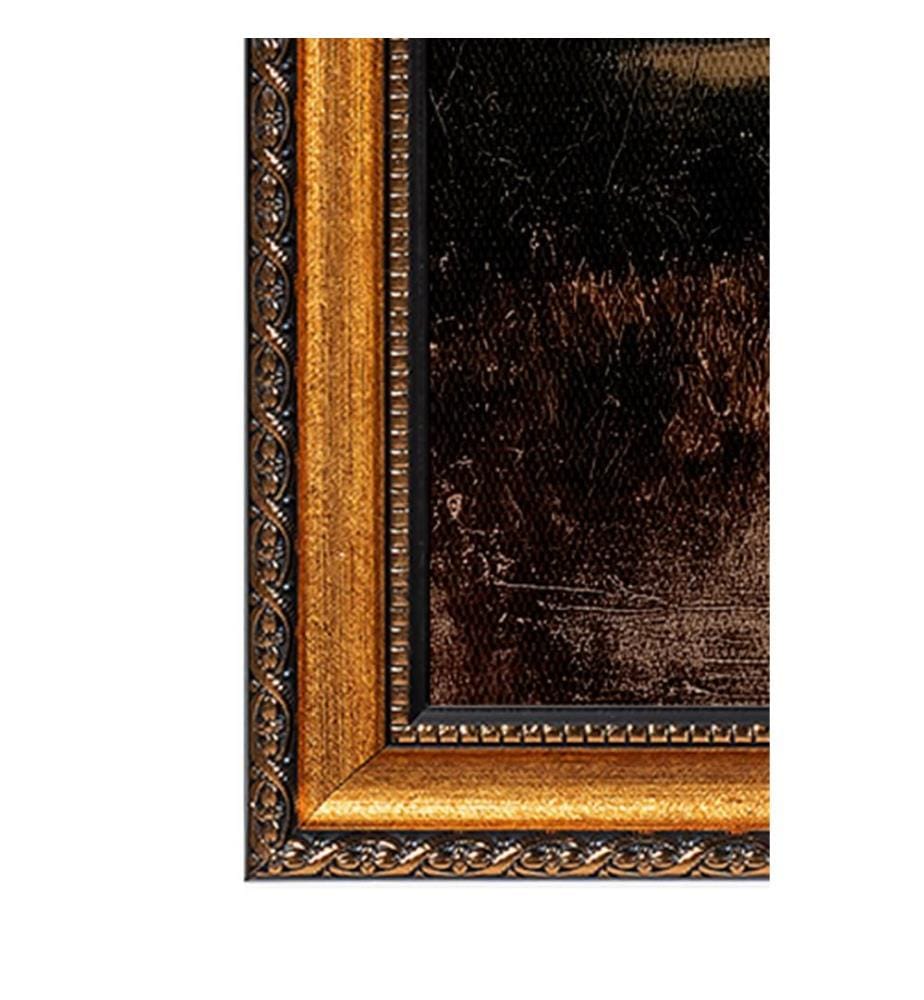 Dekoratives, gerahmtes Leinwandbild, 50 % Polystyrol / 50 % Polyester-Leinwandgewebe, mehrfarbig