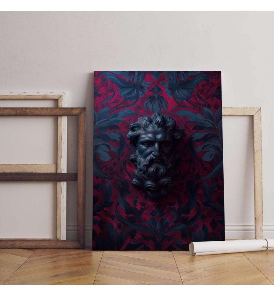 Dekoratives Leinwandbild, 100 % Leinwand, mehrfarbig