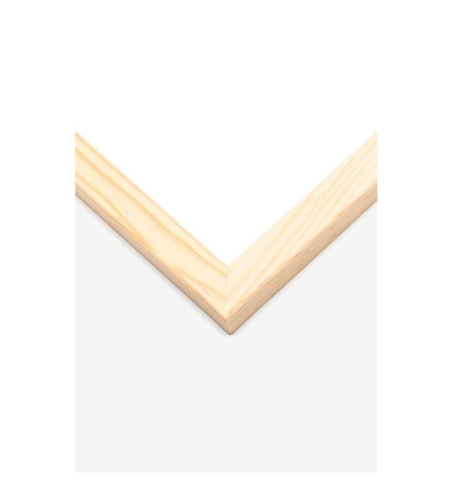 Dekoratives gerahmtes Gemälde, 100 % Massivholz, mehrfarbig