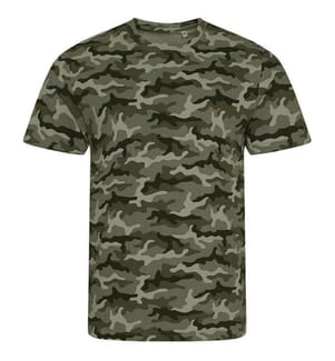 AWDis Herren Camouflage T-Shirt