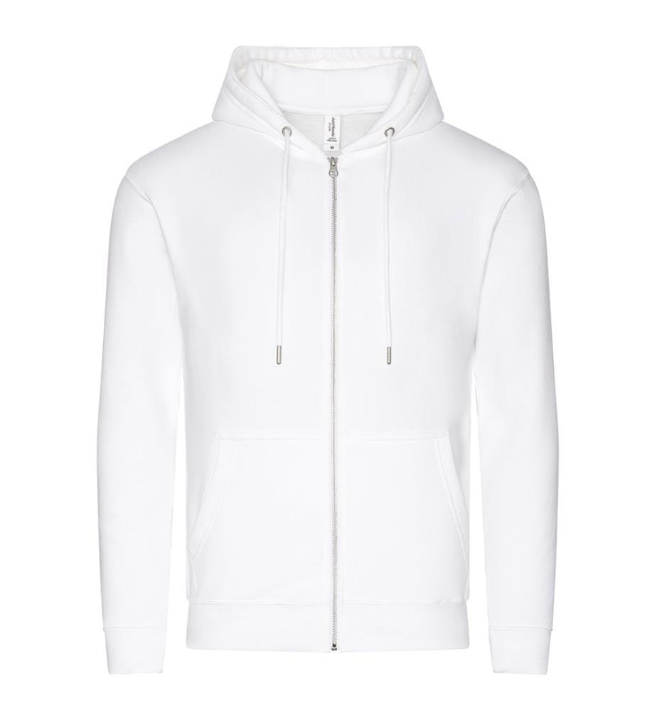 Awdis - Hoodie mit durchgehendem Reissverschluss, Baumwolle aus biologischem Anbau für Herren