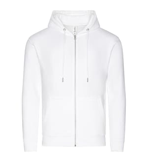 Awdis - Hoodie mit durchgehendem Reissverschluss, Baumwolle aus biologischem Anbau für Herren