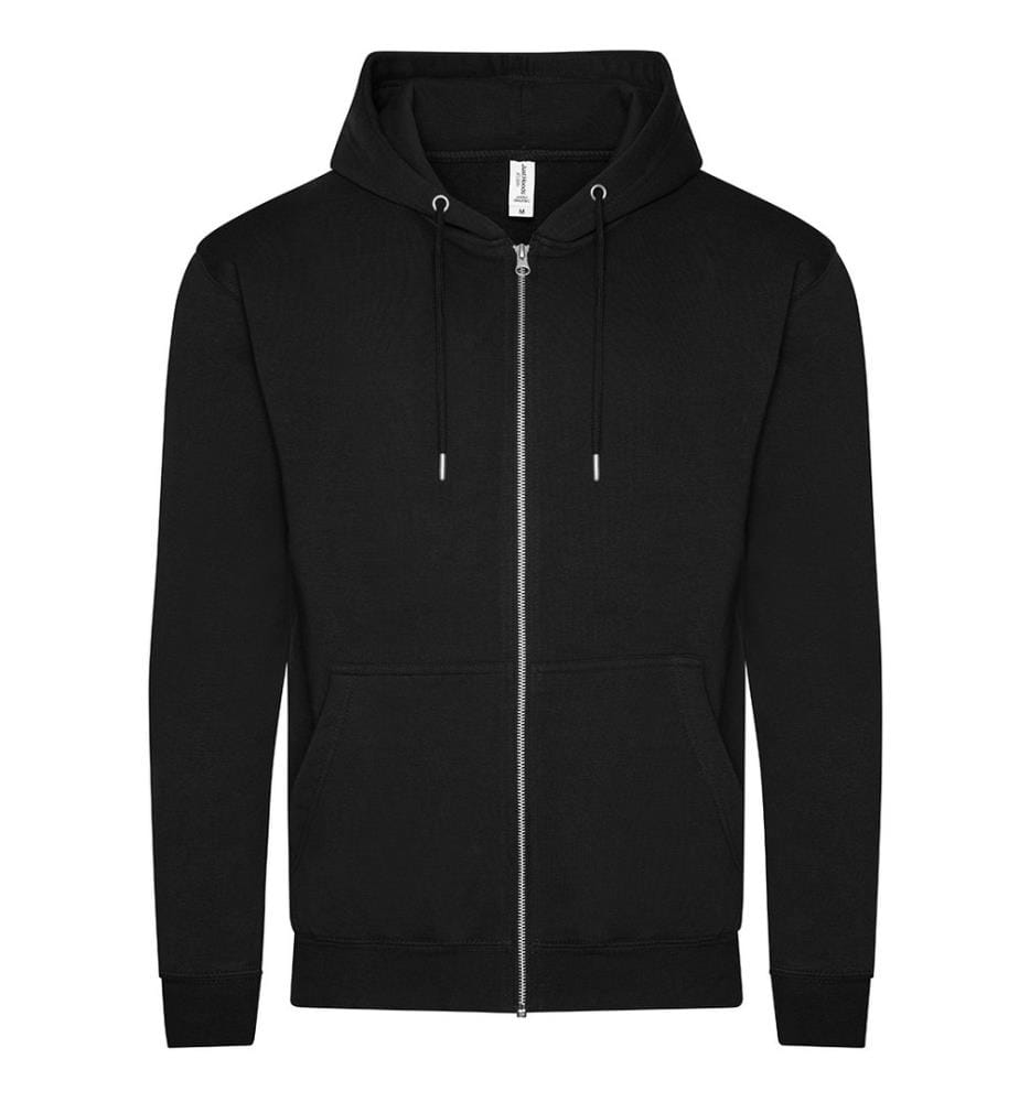 Awdis - Hoodie mit durchgehendem Reissverschluss, Baumwolle aus biologischem Anbau für Herren