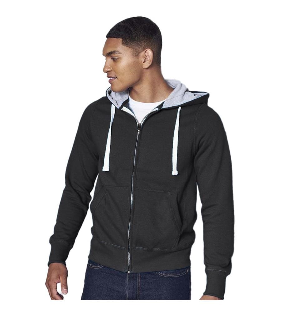 Awdis Kapuzenjacke / Kapuzenpullover mit Reissverschluss