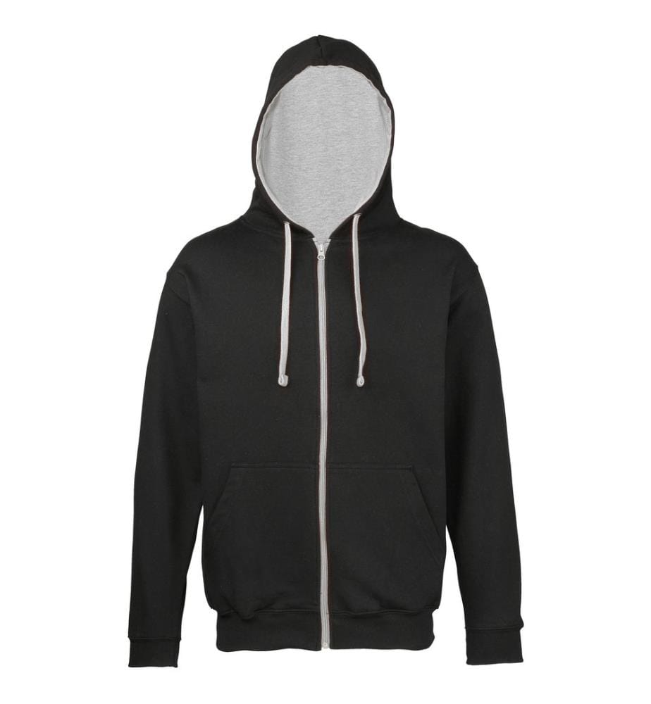 Awdis Herren Sweater Jacke mit Kapuze