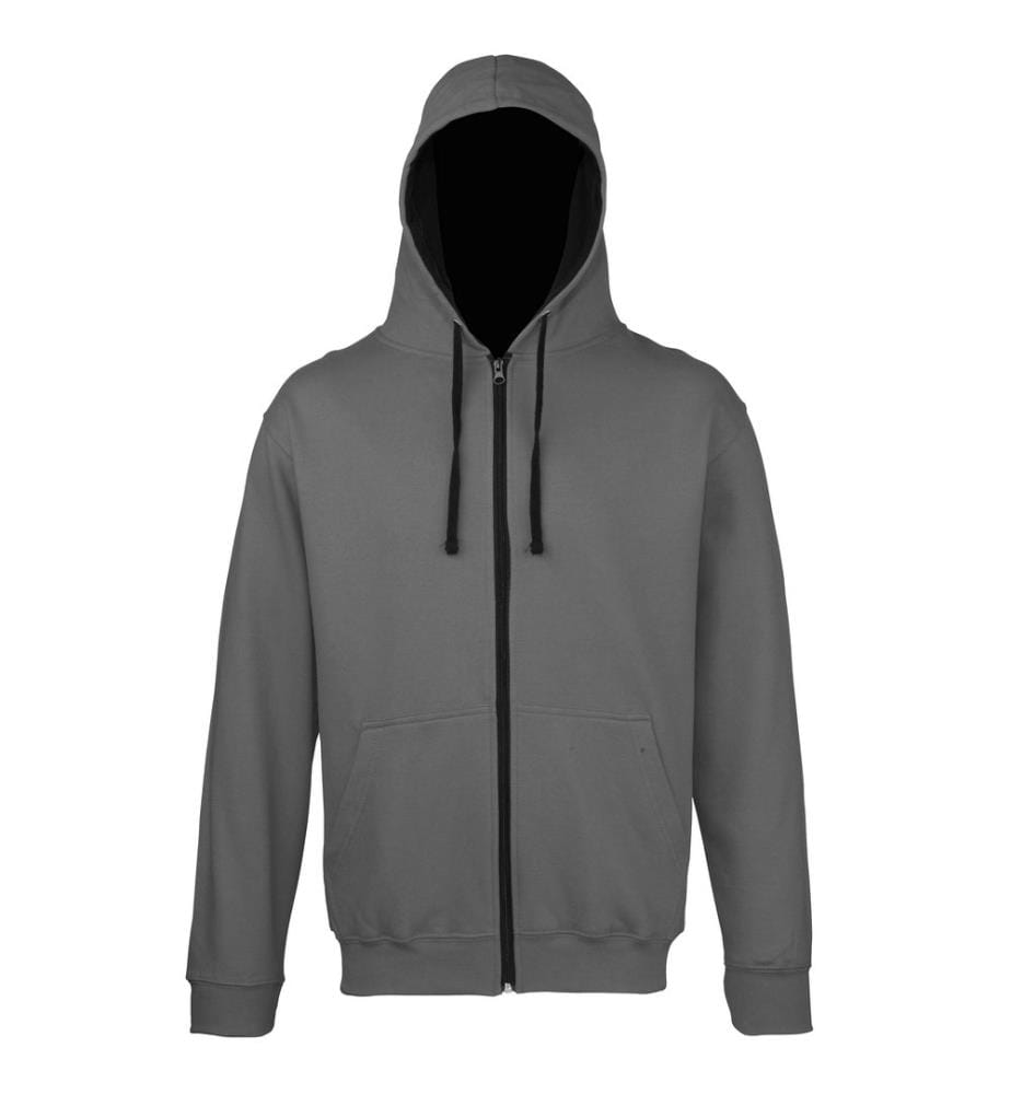 Awdis Herren Sweater Jacke mit Kapuze
