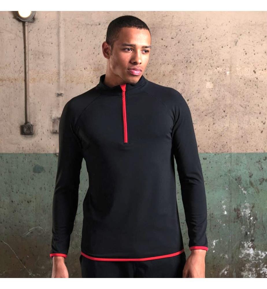 AWDis Just Cool - Sweatshirt à col zippé - Homme