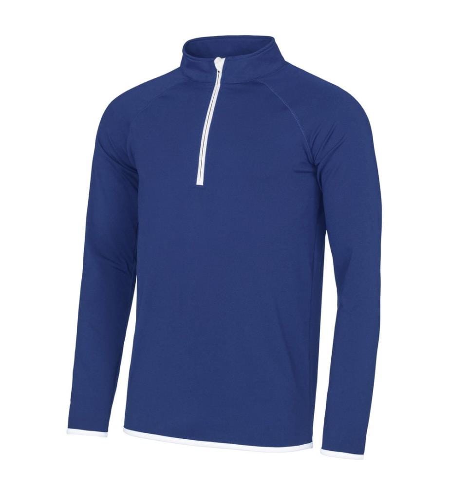 AWDis Just Cool - Sweatshirt à col zippé - Homme