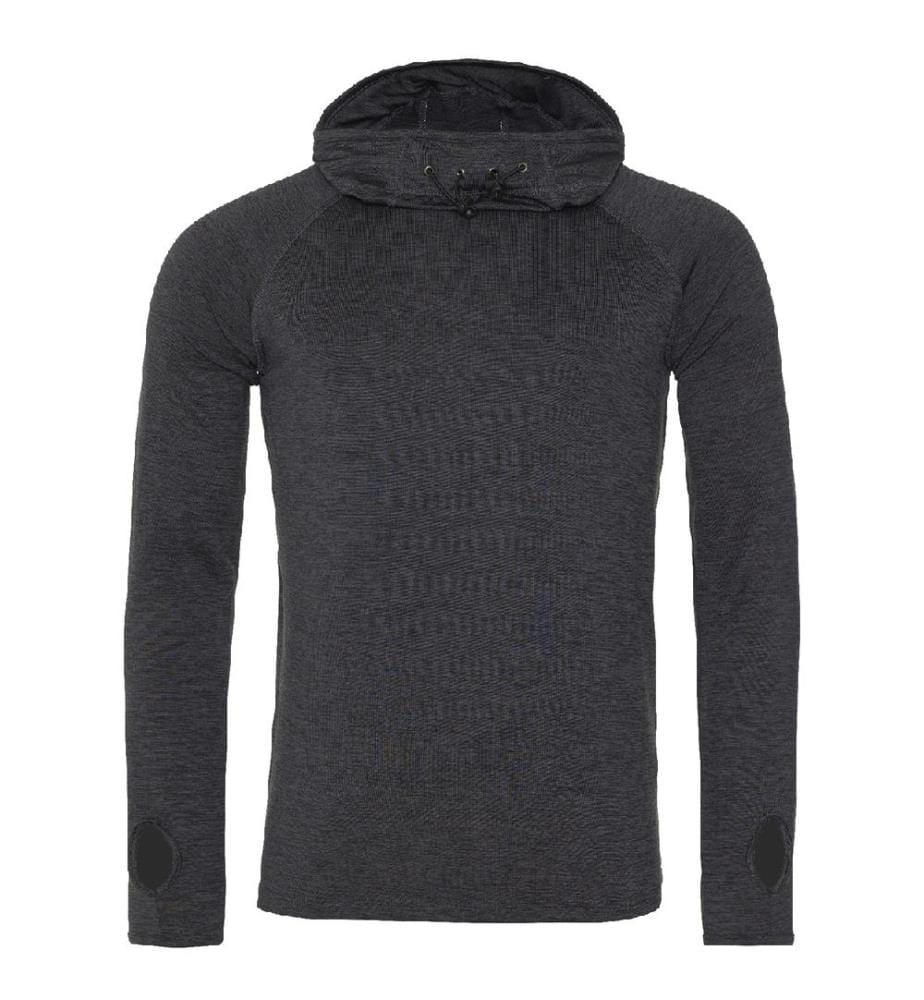 AWDis Just Cool Herren Kapuze Nacken Langarm Hemd