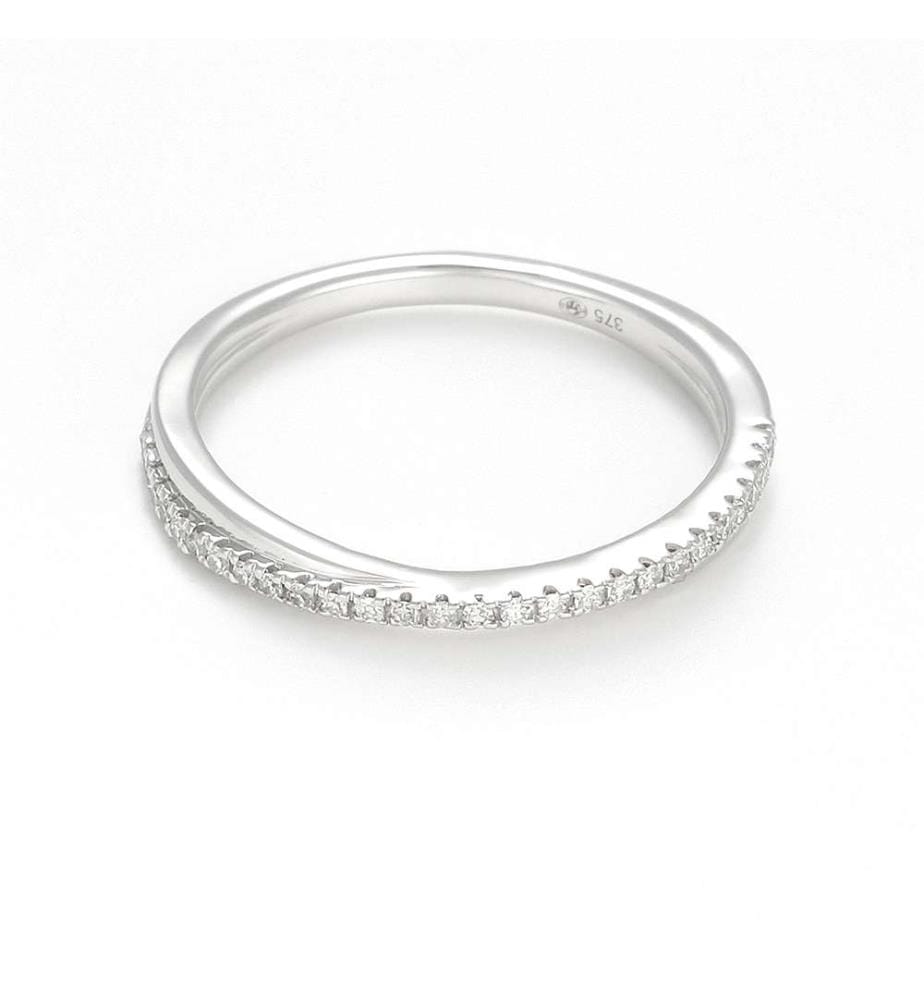 Bague Raquella - Or Blanc 375/1000