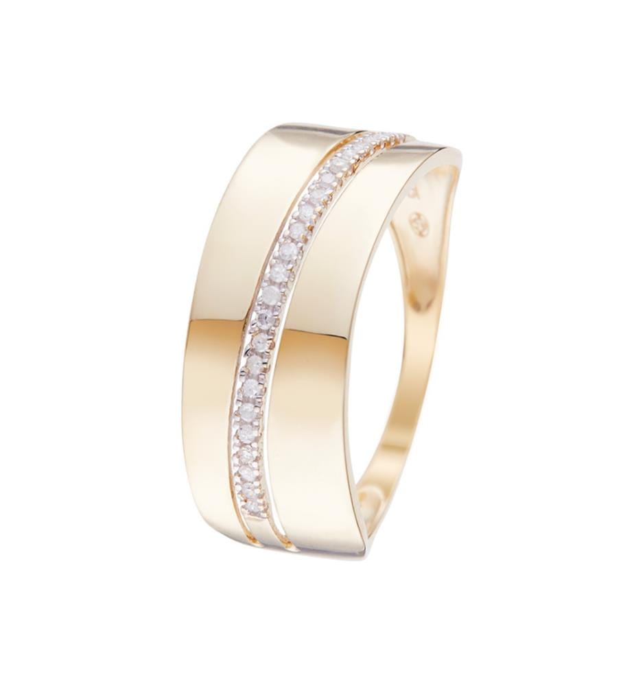Bague Madison - Or Jaune 375/1000