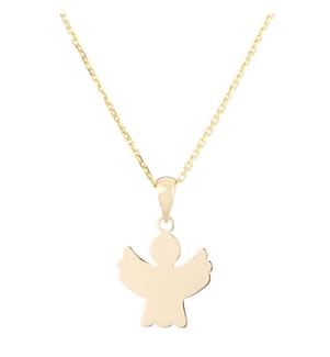 Pendentif Petit Ange - Doré