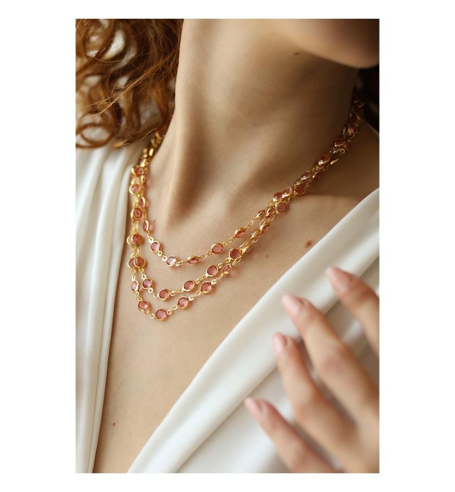 Collana di cristallo - Rose