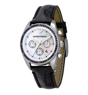 Quarzuhr Silber und Braun AR5670 - 38 mm