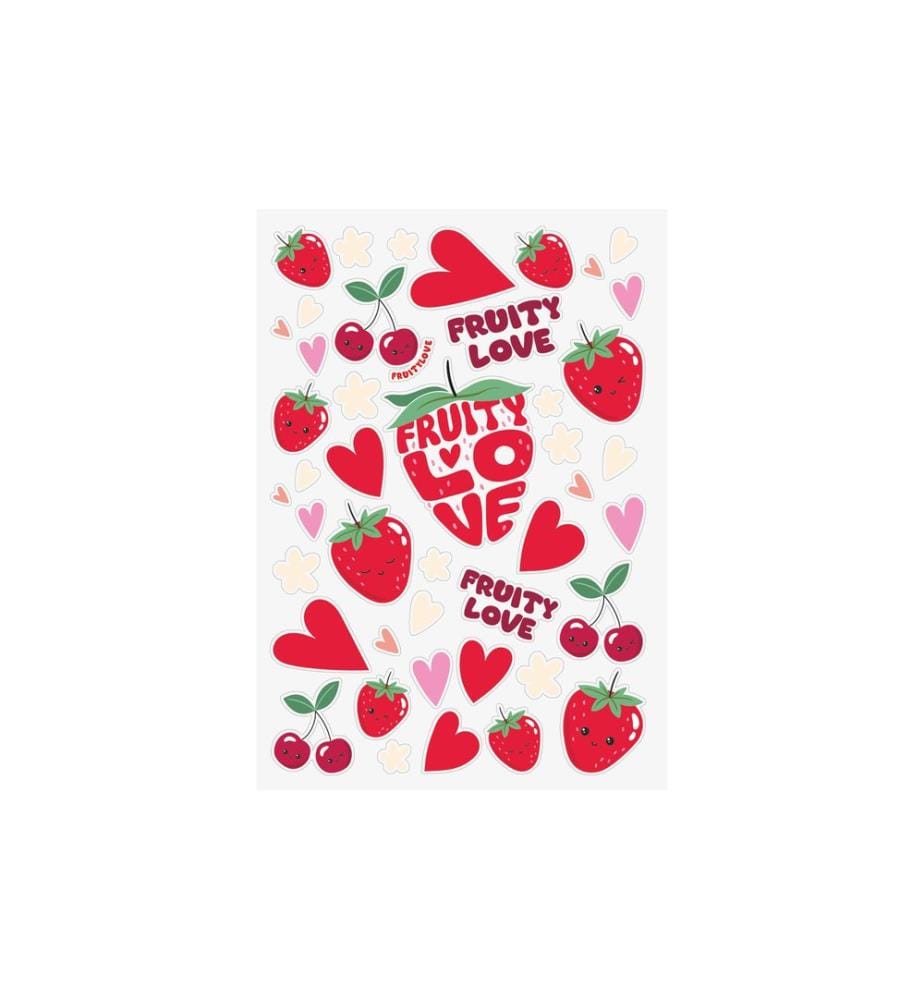 Brunnen Hausaufgabenheft Fruity Love A5, 48 Blatt