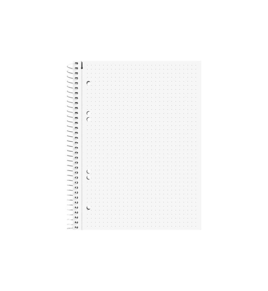Brunnen Notizheft Premium Student A5, punktiert, 80 Blatt, Blau