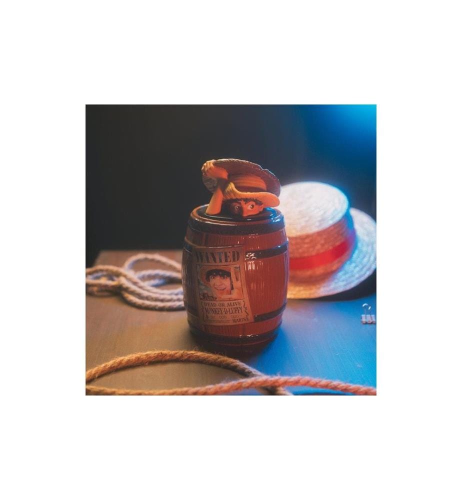 Grupo Erik Boîte à biscuits One Piece Wanted Monkey D. Luffy Marron