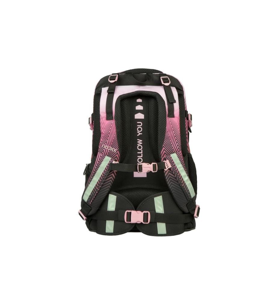 Neoxx Zaino Scolastico Active Pro, 26 l, Sweet like Sunset