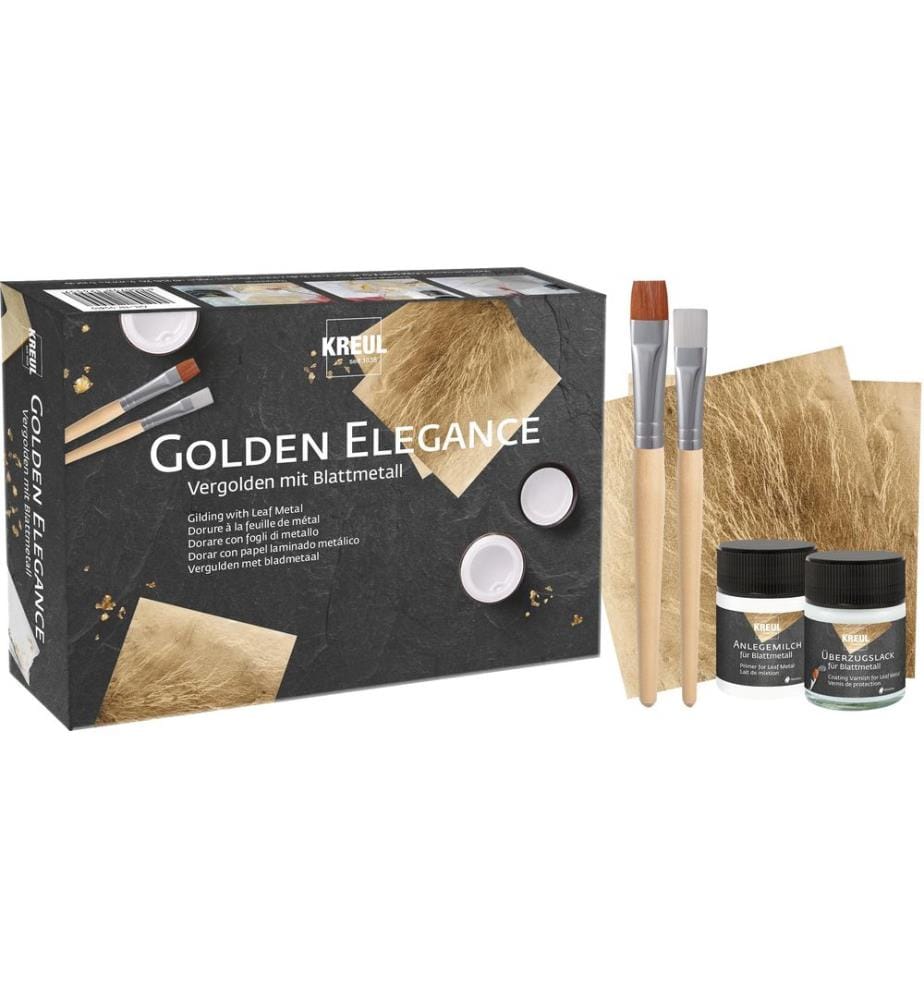 Set di colori per hobby Kreul Golden Elegance 5 pezzi