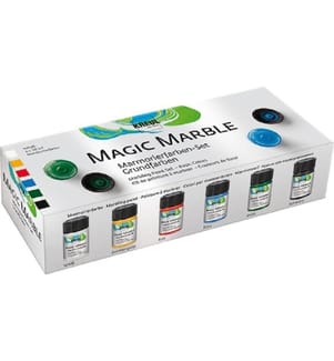 Kreul Marmorierfarbe Set Grundfarben 20 ml x 6 Stück