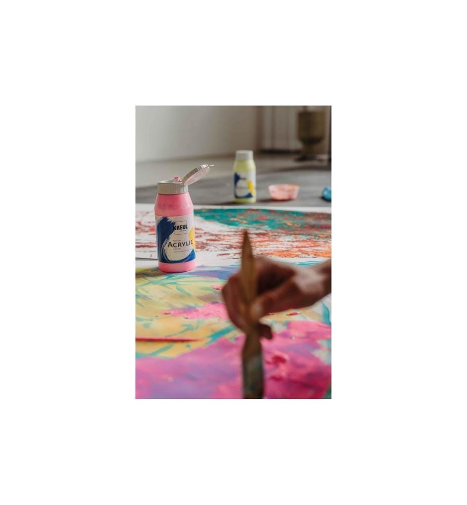 Kreul Acrylic Paint Triton Acrylic Liquid Corn Yellow 750 ml